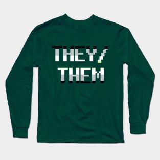 they/them (agender) Long Sleeve T-Shirt